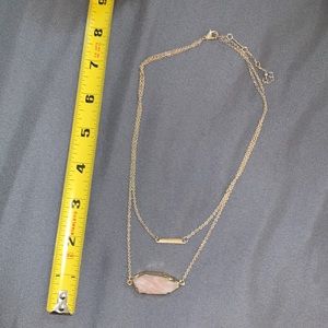 Layered Stone necklace